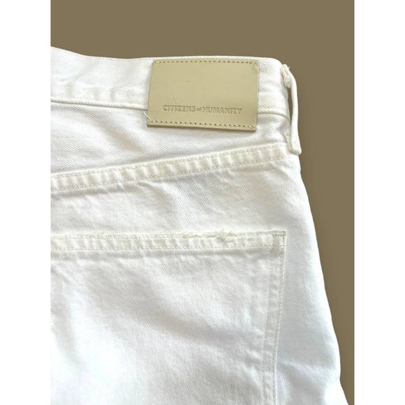 Citizens of Humanity MARLEE White Denim Relaxed Taper Jeans | Sz 27 - Picture 11 of 11